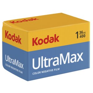 Kodak UltraMax 400 – Farbnegativfilm 35mm (ISO 400, 36 Aufnahmen)