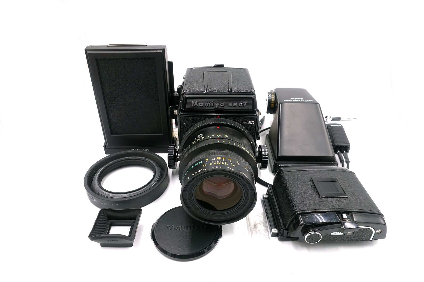 Mamiya RB67 Professional SD + Mamiya K/L 90mm f/3.5 L – Professionelle Mittelformatkamera