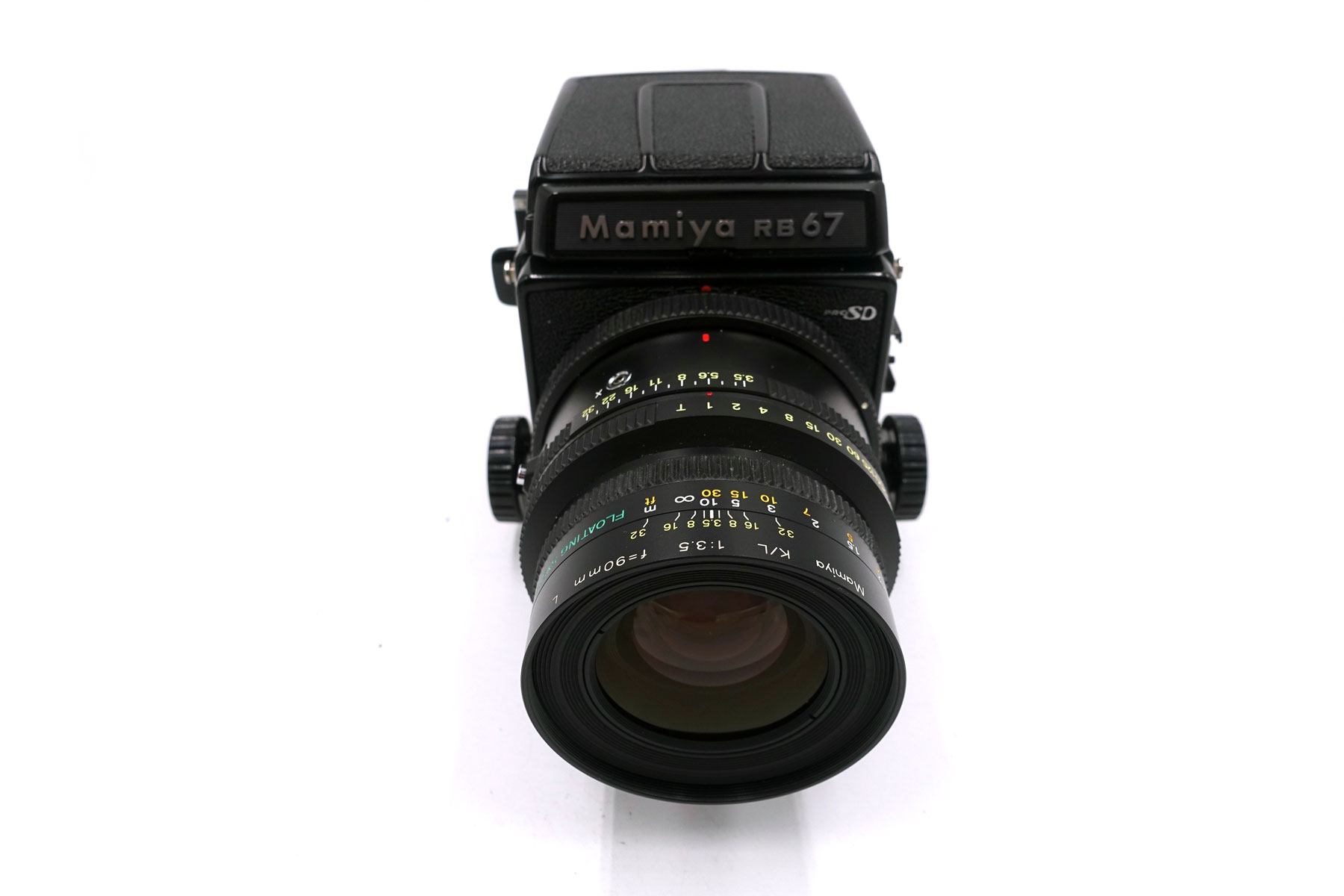 Mamiya RB67 Professional SD + Mamiya K/L 90mm f/3.5 L – Professionelle Mittelformatkamera – Bild 3