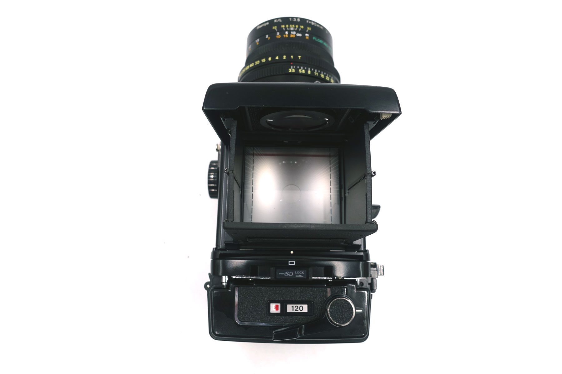 Mamiya RB67 Professional SD + Mamiya K/L 90mm f/3.5 L – Professionelle Mittelformatkamera – Bild 8