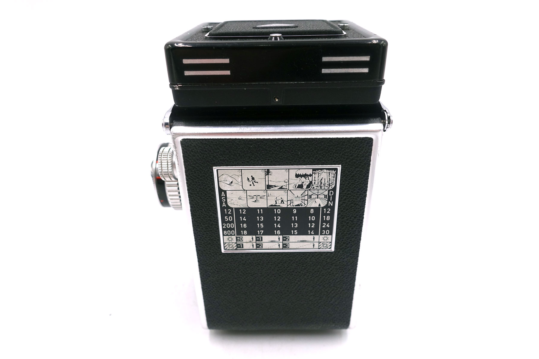 Rolleiflex T mit Carl Zeiss Tessar 75mm f/3.5 – Klassische analoge Mittelformat-TLR – Bild 5