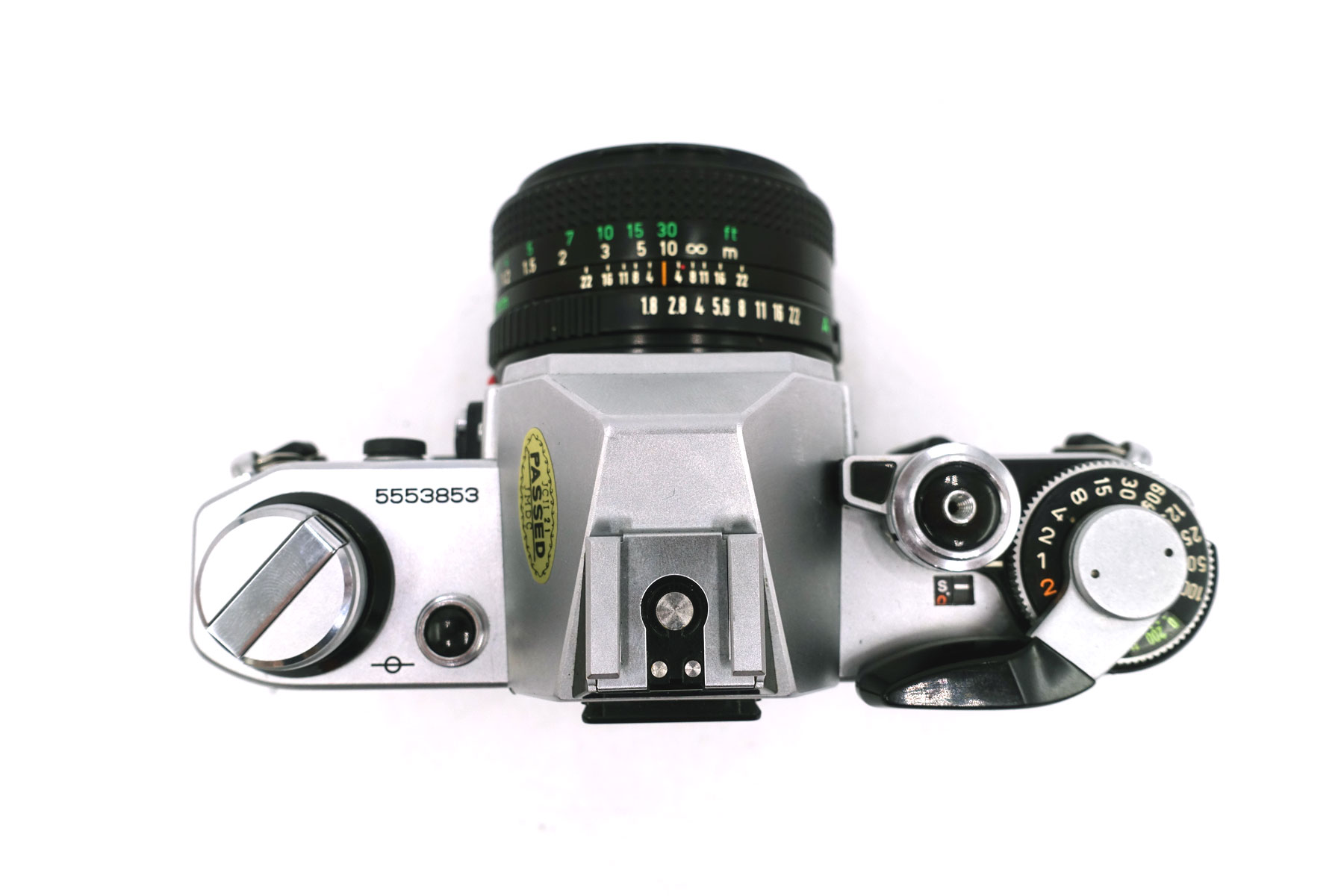 Canon AE-1 mit Canon FD 50mm f/1.8 – Legendäre analoge Spiegelreflexkamera mit klassischem Standardobjektiv – Bild 6