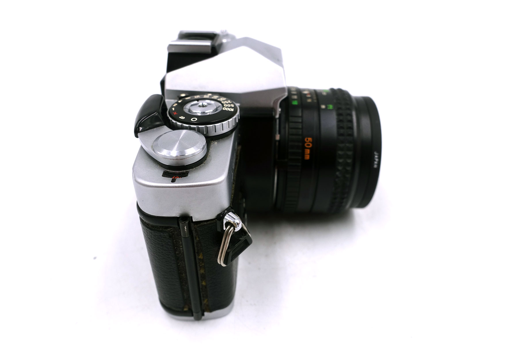 Minolta XD-7 mit MD Rokkor 50mm f/1.4 – Legendäre analoge Spiegelreflexkamera mit lichtstarkem Standardobjektiv – Bild 4