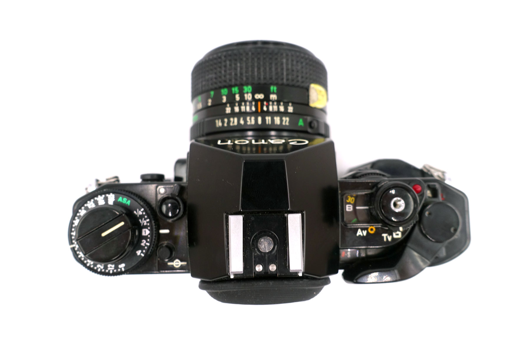 Canon A-1 mit FD 50mm f/1.4 – Analoge Spiegelreflexkamera mit lichtstarkem Standardobjektiv – Bild 6