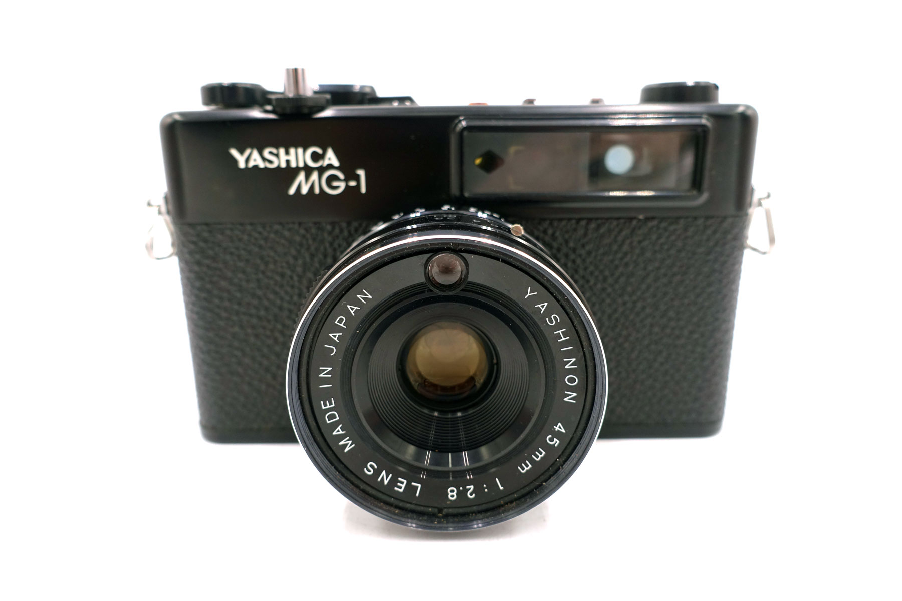 Yashica MG-1 mit Yashinon 45mm f/2.8 – Kompakte analoge Sucherkamera mit lichtstarkem Festobjektiv – Bild 3