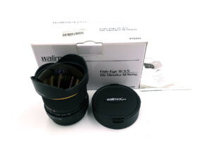 Walimex pro 8mm f/3,5 Fish-Eye – Extremes Weitwinkelobjektiv für Sony A Mount