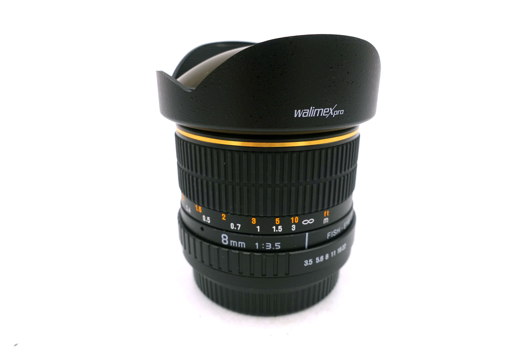 Walimex pro 8mm f/3,5 Fish-Eye – Extremes Weitwinkelobjektiv für Sony A Mount – Bild 3