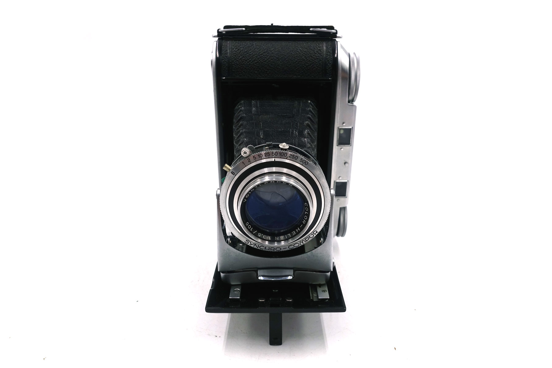 Voigtländer Bessa II Color-Heliar 105mm f/3,5 – Klassische Rollfilmkamera – Bild 3