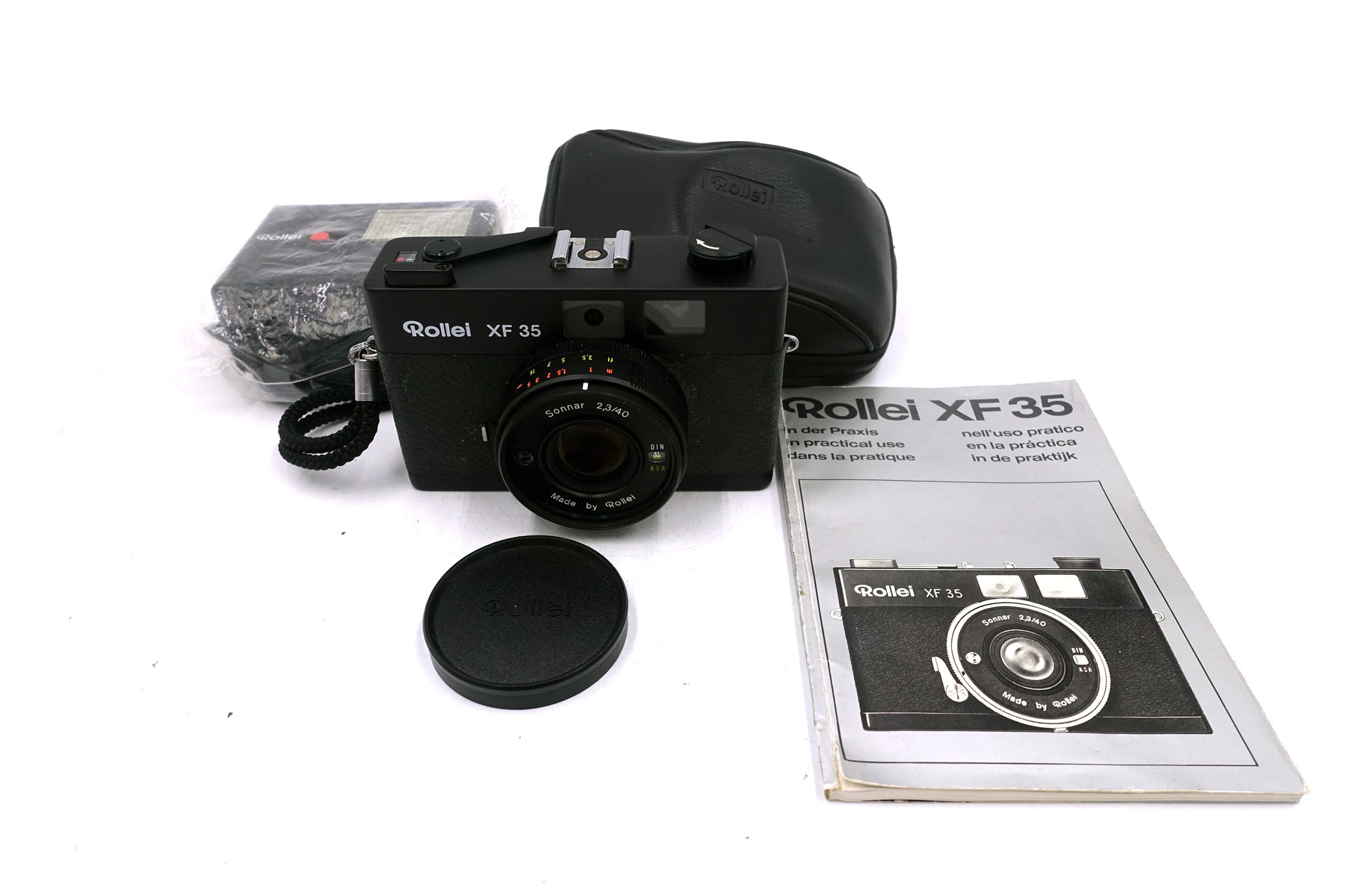 Rollei XF 35 Sonnar 40mm f/2,3 – Kompakte Kleinbildkamera
