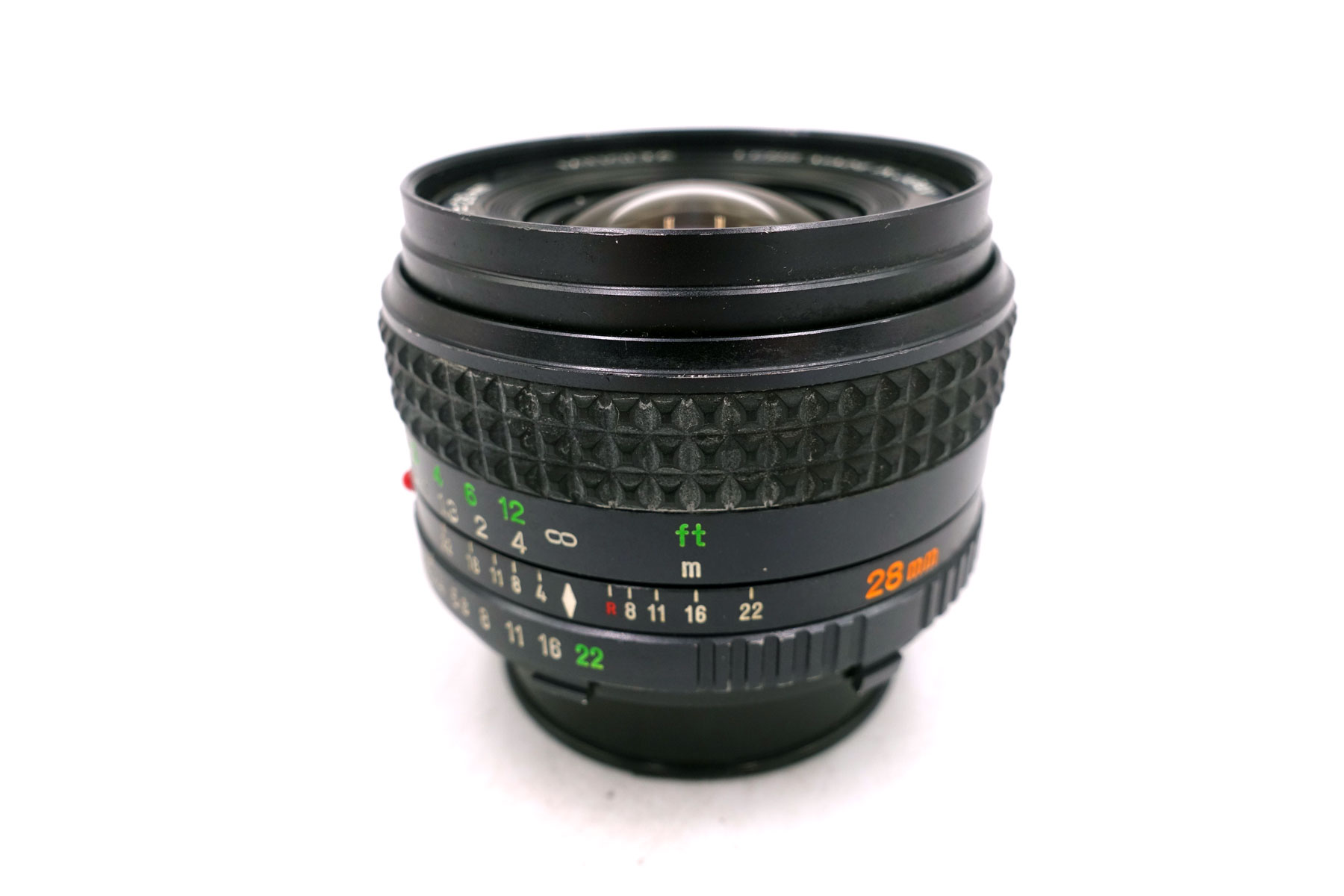 Minolta MD W. Rokkor 28mm f/2,8 – Kompaktes Weitwinkelobjektiv