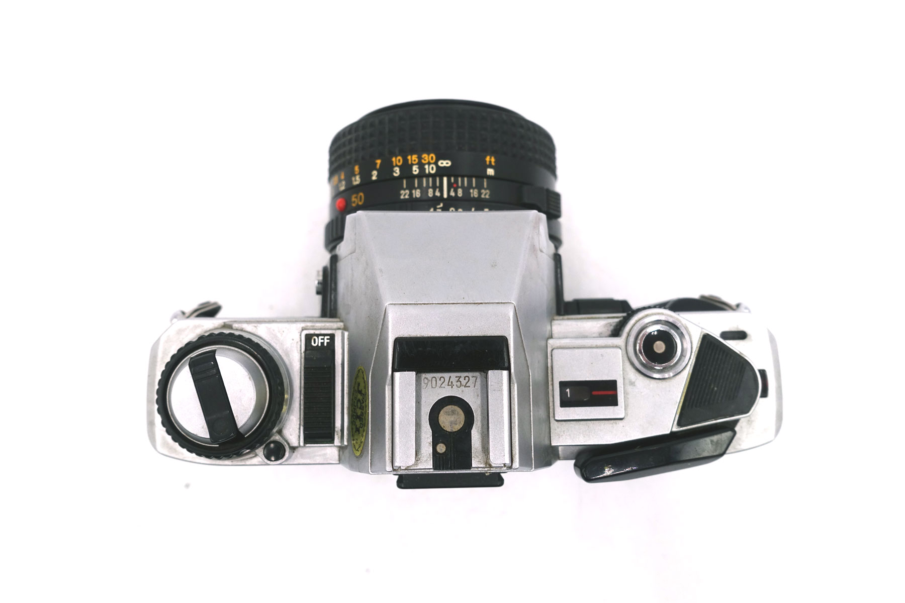 Minolta X-300 mit MD 50mm f/1,7 – Klassische analoge Spiegelreflexkamera – Bild 6