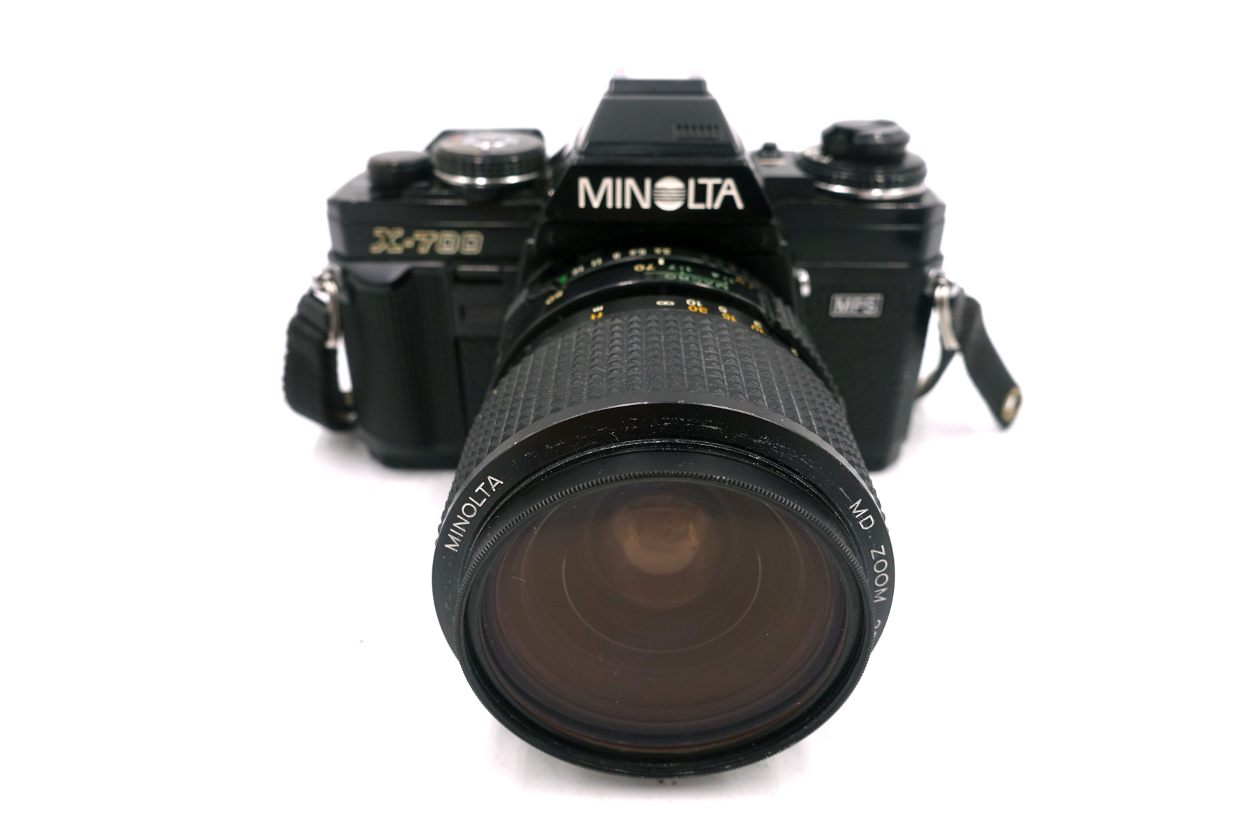 Minolta X-700 mit MD Zoom 35-70mm f/3,5 – klassische analoge Spiegelreflexkamera – Bild 2