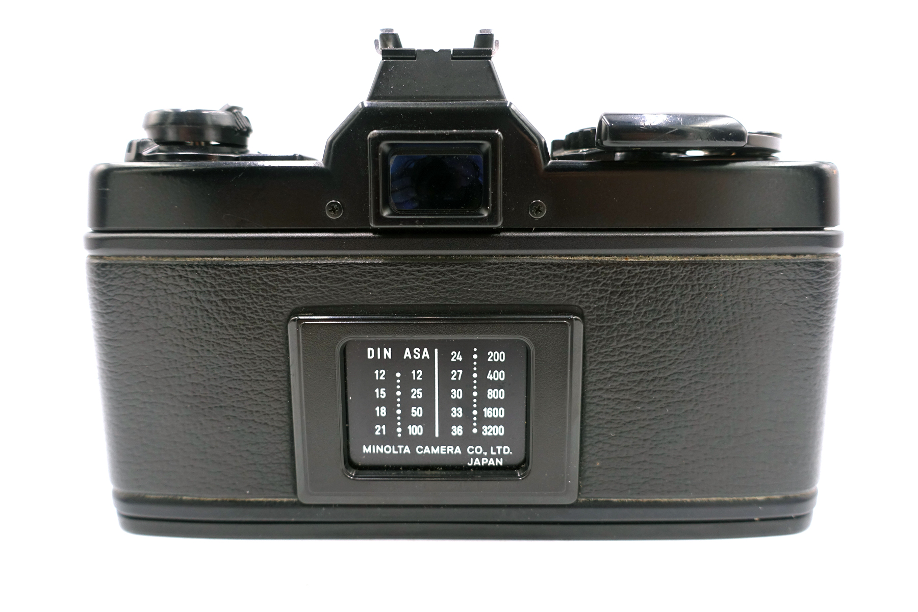 Minolta XG2 Gehäuse schwarz – klassische analoge SLR-Kamera – Bild 3