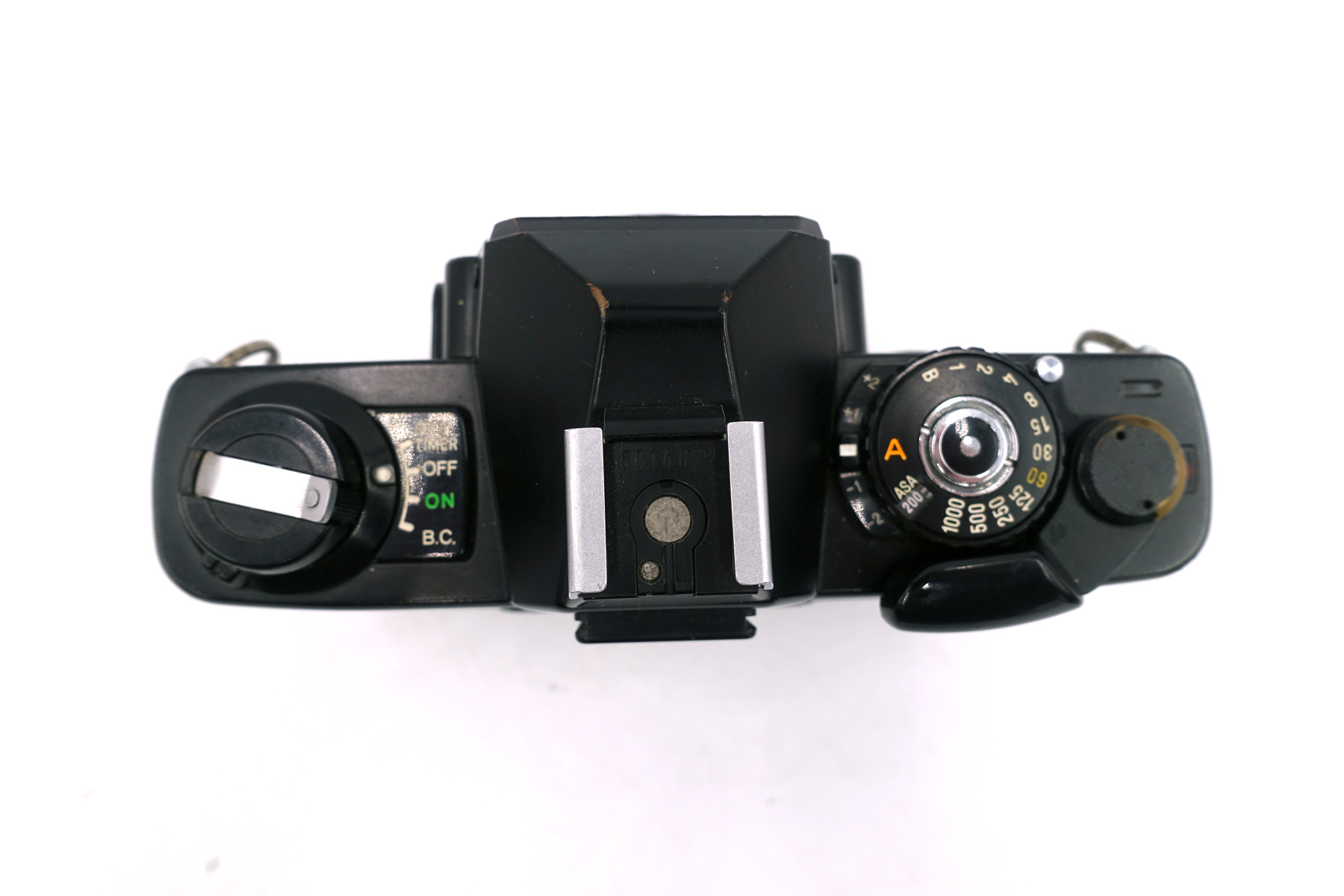 Minolta XG2 Gehäuse schwarz – klassische analoge SLR-Kamera – Bild 4