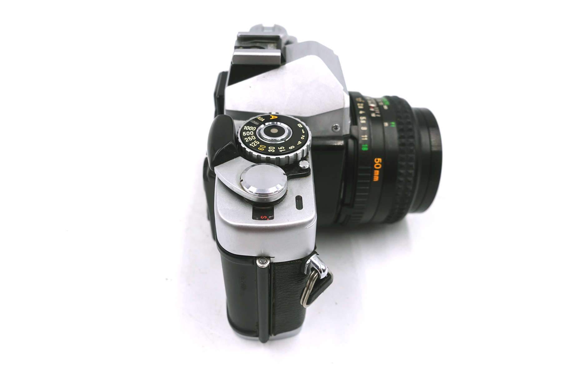 Minolta XG-1 mit MD Rokkor 50mm f/1.7 – analoge Kleinbild-Spiegelreflexkamera – Bild 3