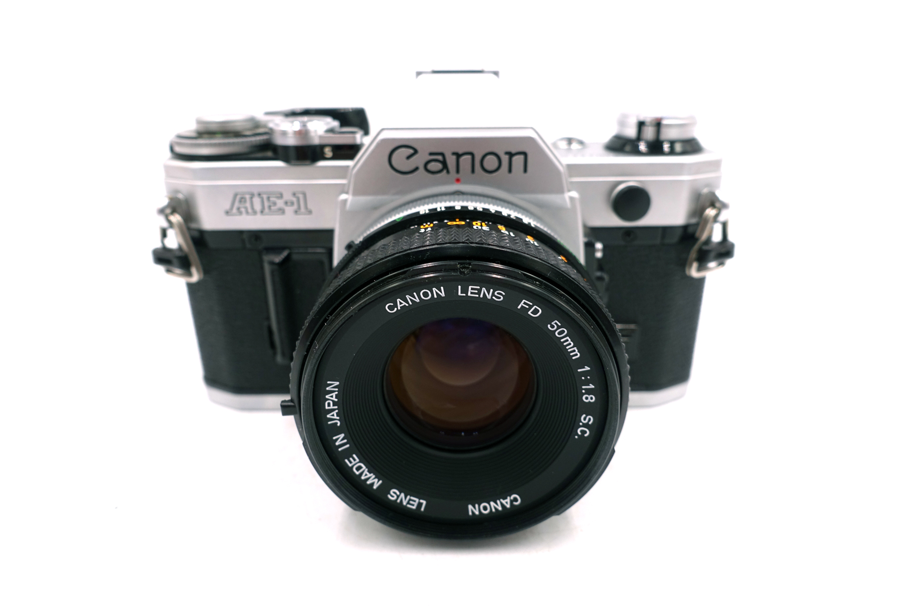 Canon AE-1 + Canon FD 50mm f/1.8 – analoge Spiegelreflexkamera – Bild 2