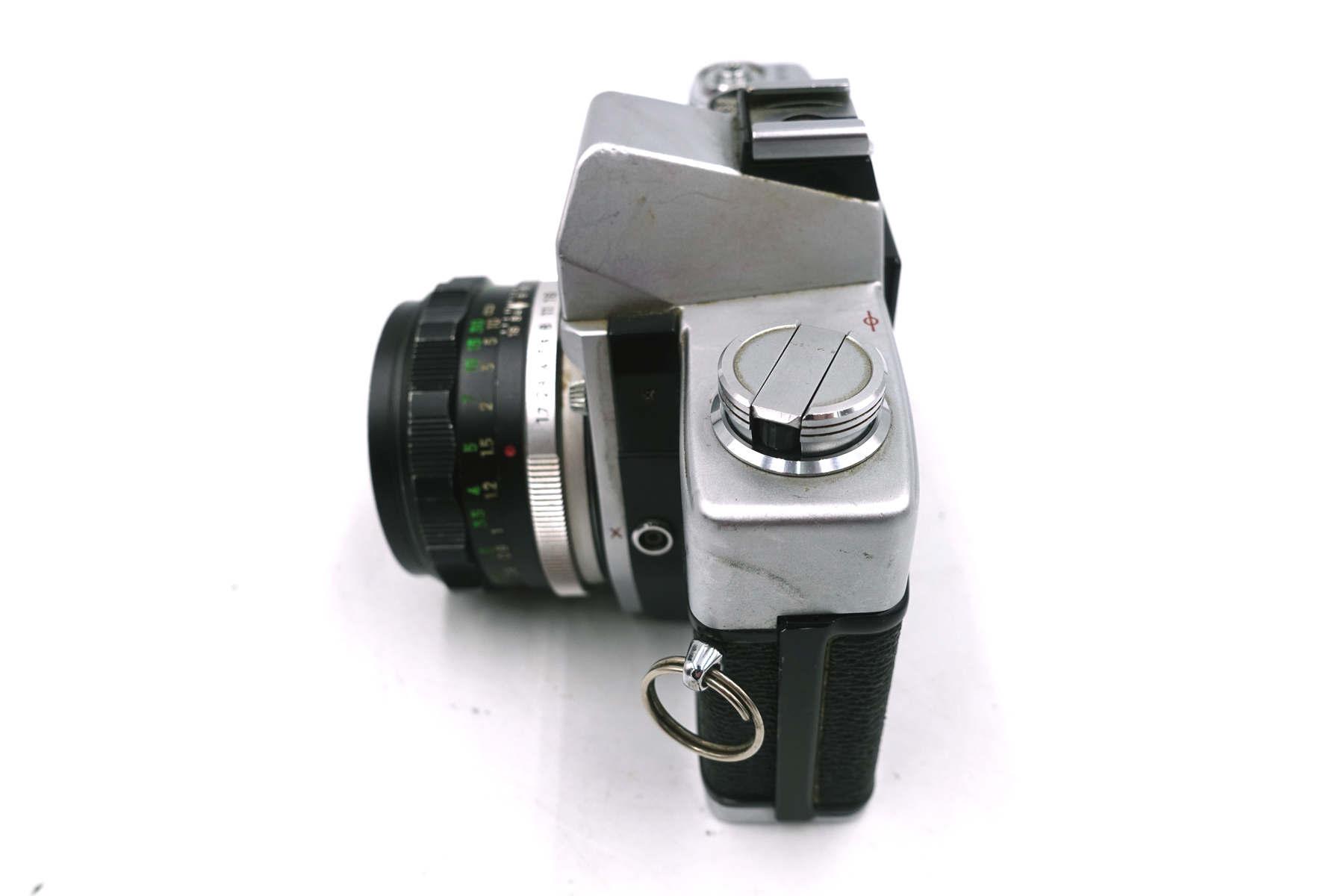 Minolta SRT 100X mit Rokkor-PF 55mm f/1.7 – klassische analoge Spiegelreflexkamera – Bild 5