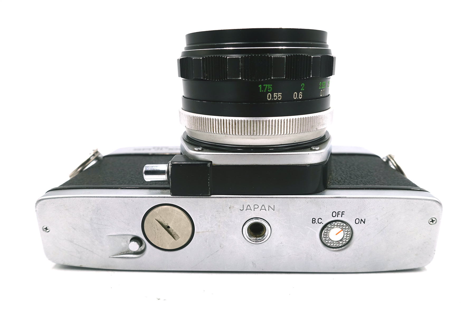 Minolta SRT 100X mit Rokkor-PF 55mm f/1.7 – klassische analoge Spiegelreflexkamera – Bild 6