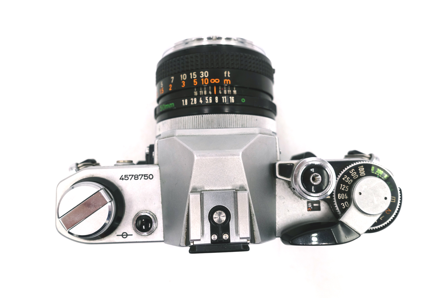 Canon AE-1 + FD 50mm f/1.8 – klassische analoge Spiegelreflexkamera – Bild 4