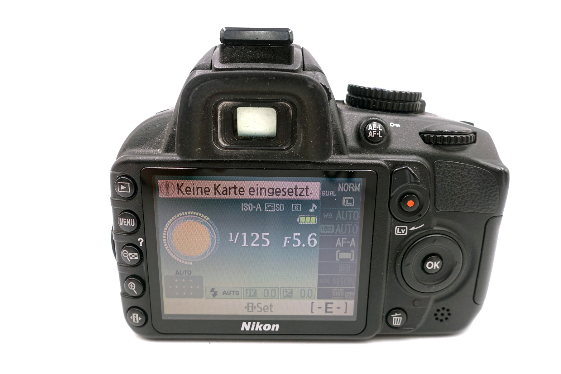 Nikon D3100 + AF-S Nikkor DX 18-55mm f/3.5-5.6G II ED – digitale Spiegelreflexkamera – Bild 4