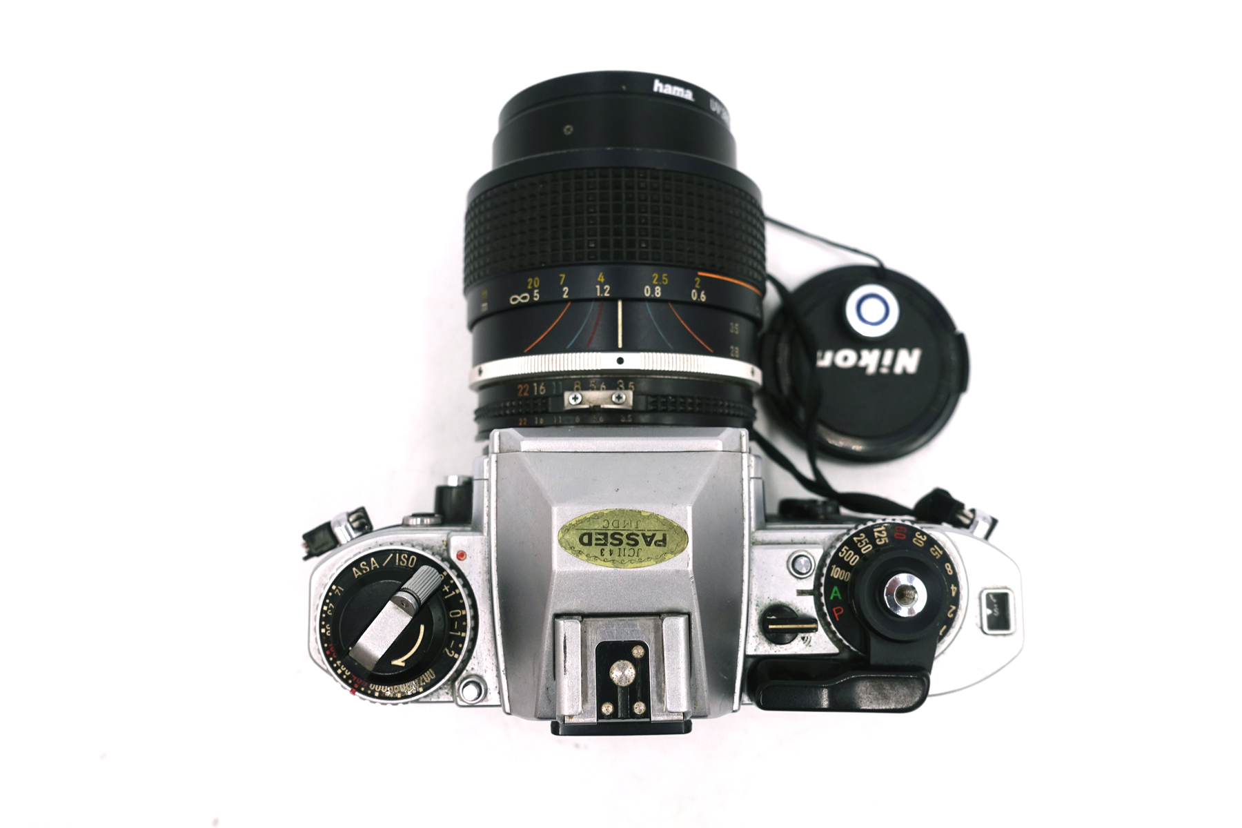 Nikon FG + Zoom-Nikkor 28-50mm f/3.5 – analoge Kleinbild-Spiegelreflexkamera – Bild 5
