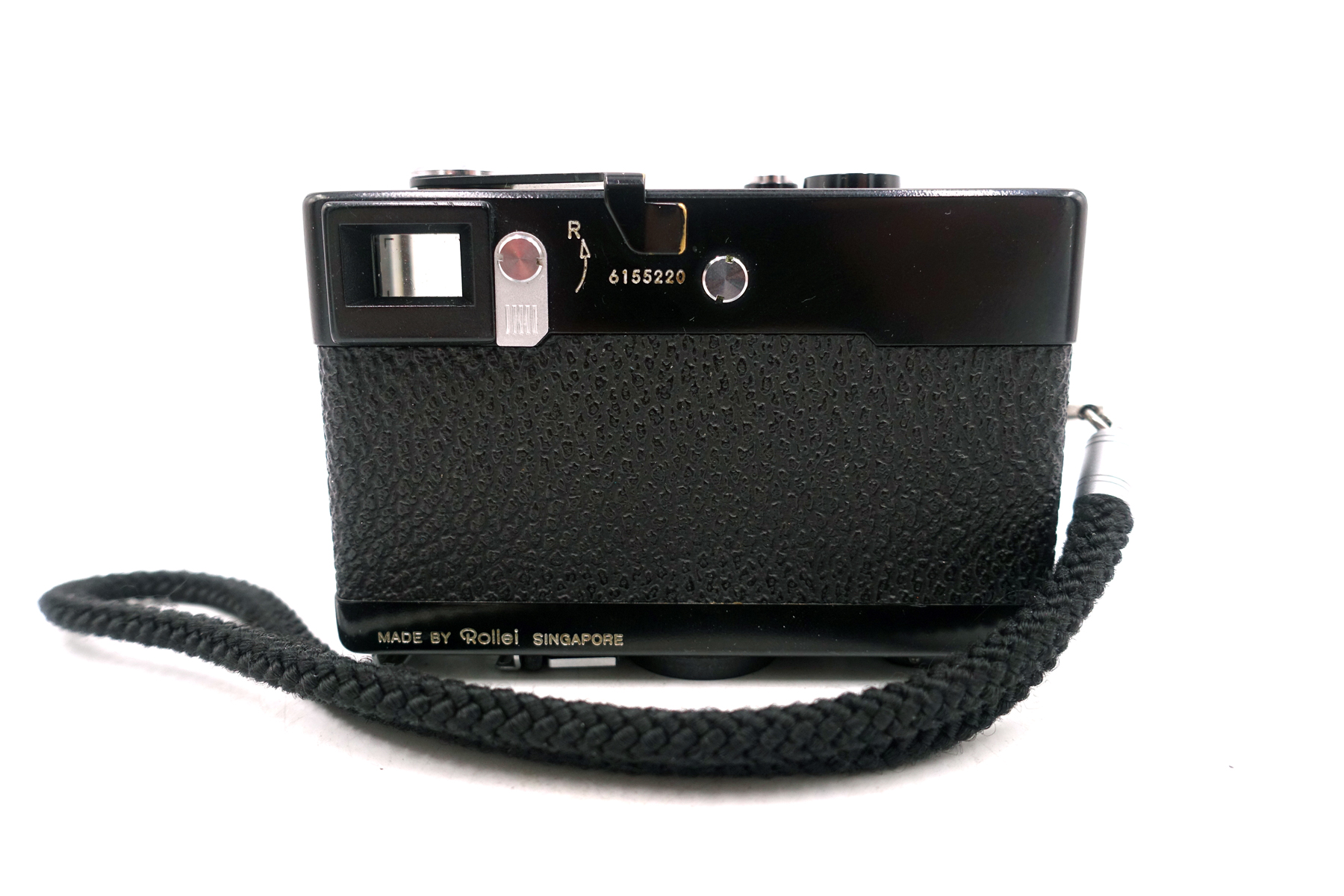 Rollei 35 Tessar 40mm f/3.5 Black – kompakte analoge Kleinbildkamera – Bild 3